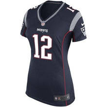 Load image into Gallery viewer, Ladies Nike Tom Brady Game Jersey-Navy