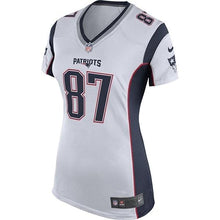 Load image into Gallery viewer, Ladies Nike Rob Gronkowski Game Jersey-White