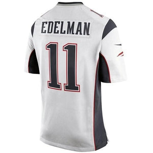 Nike Julian Edelman #11 Game Jersey-White