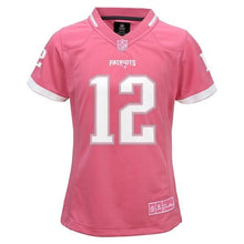 Load image into Gallery viewer, Girls Nike Tom Brady Jersey-Pink
