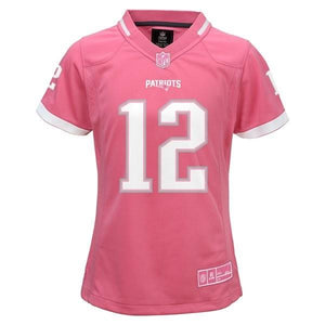 Girls Nike Tom Brady Jersey-Pink