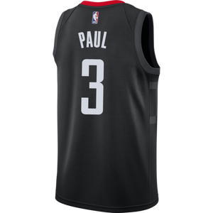 3 - Chris Paul Houston Rockets Statement Edition Swingman Jersey - Black