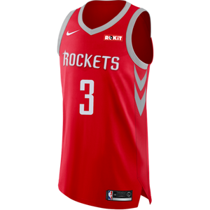 3 - Chris Paul Houston Rockets Icon Edition Authentic Jersey - Red