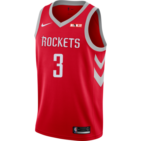 3 - Chris Paul Houston Rockets Icon Edition Swingman Jersey - Red