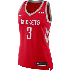 3 - Chris Paul Women's Houston Rockets Icon Edition Swingman Jersey - Red