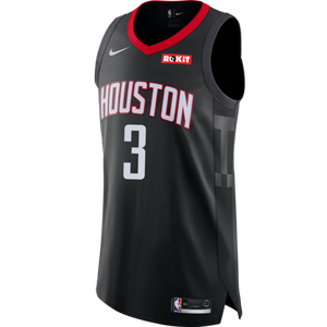 3 - Chris Paul Houston Rockets Statement Edition Authentic Jersey - Black