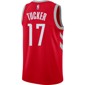 17 - PJ Tucker Houston Rockets Icon Edition Swingman Jersey - Red