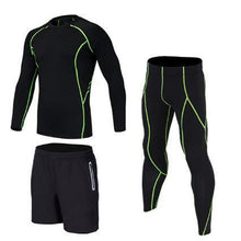 Load image into Gallery viewer, Hot compression underwear men sets 3/pc