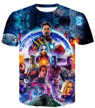 Load image into Gallery viewer, Avengers Endgame 3D print t-shirts