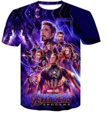 Load image into Gallery viewer, Avengers Endgame 3D print t-shirts