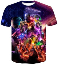 Load image into Gallery viewer, Avengers Endgame 3D print t-shirts