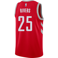 Load image into Gallery viewer, 25 - Austin Rivers Houston Rockets Icon Edition Swingman Jersey - Red