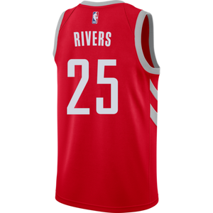 25 - Austin Rivers Houston Rockets Icon Edition Swingman Jersey - Red