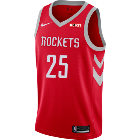 25 - Austin Rivers Houston Rockets Icon Edition Swingman Jersey - Red