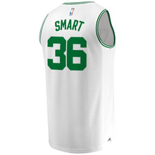 Load image into Gallery viewer, 36 - Men&#39;s Fanatics Branded Marcus Smart White Boston Celtics Fast Break Replica Jersey – Association Edition - White