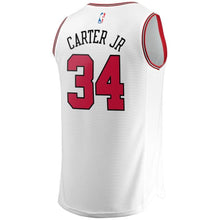 Load image into Gallery viewer, 34 - Men&#39;s Fanatics Branded Wendell Carter Jr. White Chicago Bulls Fast Break Replica Jersey – Association Edition - White