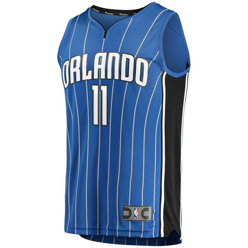 11 - Men's Fanatics Branded Amile Jefferson Blue Orlando Magic Fast Break Replica Jersey – Icon Edition - Blue