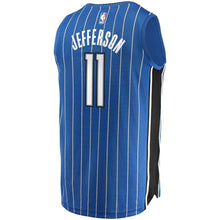 Load image into Gallery viewer, 11 - Men&#39;s Fanatics Branded Amile Jefferson Blue Orlando Magic Fast Break Replica Jersey – Icon Edition - Blue