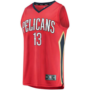 13 - Men's Fanatics Branded Cheick Diallo Red New Orleans Pelicans Fast Break Replica Player Jersey - Statement Edition - Red