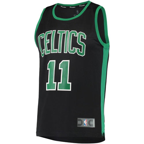 11- Men's Fanatics Branded Kyrie Irving Black Boston Celtics Fast Break Replica Jersey - Statement Edition - Black