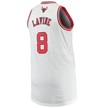 Load image into Gallery viewer, 8 - Men&#39;s adidas Zach LaVine White Chicago Bulls Finished Authentic Jersey - White