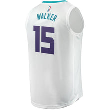 Load image into Gallery viewer, 15 - Men&#39;s Fanatics Branded Kemba Walker White Charlotte Hornets Fast Break Replica Jersey - Association Edition  - White
