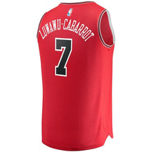 Load image into Gallery viewer, 7 - Men&#39;s Fanatics Branded Timothe Luwawu-Cabarrot Red Chicago Bulls Fast Break Replica Jersey – Icon Edition - Red