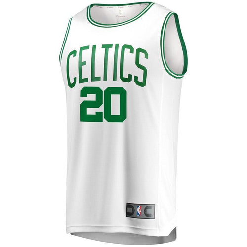 20 - Men's Fanatics Branded Gordon Hayward White Boston Celtics Fast Break Replica Jersey – Association Edition - White