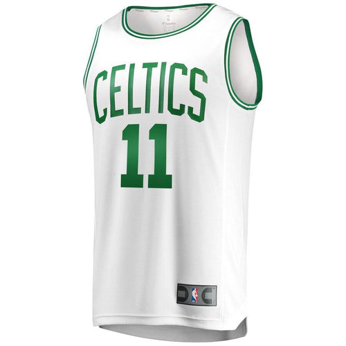 11 - Men's Fanatics Branded Kyrie Irving White Boston Celtics Fast Break Replica Player Jersey - Association Edition - White