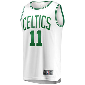 11 - Men's Fanatics Branded Kyrie Irving White Boston Celtics Fast Break Replica Player Jersey - Association Edition - White