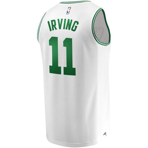 11 - Men's Fanatics Branded Kyrie Irving White Boston Celtics Fast Break Replica Player Jersey - Association Edition - White