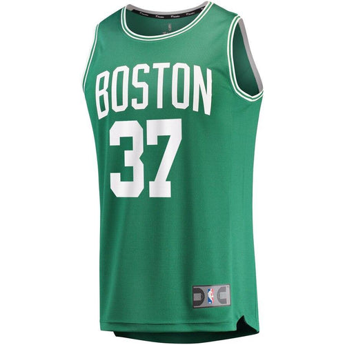 37 - Men's Fanatics Branded Semi Ojeleye Green Boston Celtics Fast Break Replica Player Jersey - Green