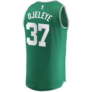37 - Men's Fanatics Branded Semi Ojeleye Green Boston Celtics Fast Break Replica Player Jersey - Green