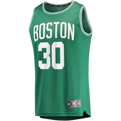 30 - Men's Fanatics Branded Guerschon Yabusele Green Boston Celtics Fast Break Replica Player Jersey - Green