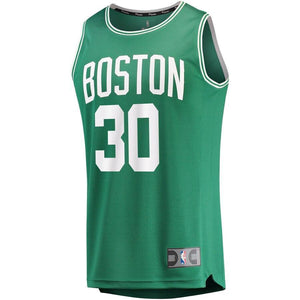 30 - Men's Fanatics Branded Guerschon Yabusele Green Boston Celtics Fast Break Replica Player Jersey - Green