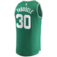 Load image into Gallery viewer, 30 - Men&#39;s Fanatics Branded Guerschon Yabusele Green Boston Celtics Fast Break Replica Player Jersey - Green