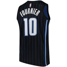 Load image into Gallery viewer, 10 - Men&#39;s Nike Evan Fournier Black Orlando Magic Swingman Jersey - Statement Edition - Black