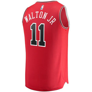 11 - Men's Fanatics Branded Derrick Walton Red Chicago Bulls Fast Break Replica Jersey – Icon Edition - Red