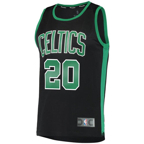 20 - Men's Fanatics Branded Gordon Hayward Black Boston Celtics Fast Break Replica Jersey - Statement Edition - Black