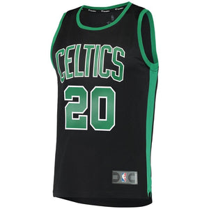 20 - Men's Fanatics Branded Gordon Hayward Black Boston Celtics Fast Break Replica Jersey - Statement Edition - Black