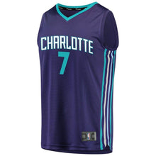 Load image into Gallery viewer, 7 - Men&#39;s Fanatics Branded Dwayne Bacon Purple Charlotte Hornets Fast Break Replica Player Jersey - Statement Edition - Purple