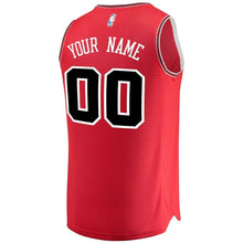 Load image into Gallery viewer, 00 - Men&#39;s Fanatics Branded Red Chicago Bulls Fast Break Custom Replica Jersey - Icon Edition - Red