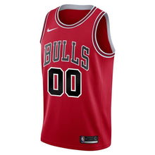 Load image into Gallery viewer, 00 - Men&#39;s Nike Red Chicago Bulls Swingman Custom Jersey - Icon Edition - Red