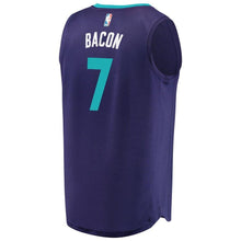 Load image into Gallery viewer, 7 - Men&#39;s Fanatics Branded Dwayne Bacon Purple Charlotte Hornets Fast Break Replica Player Jersey - Statement Edition - Purple