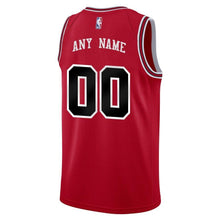 Load image into Gallery viewer, 00 - Men&#39;s Nike Red Chicago Bulls Swingman Custom Jersey - Icon Edition - Red