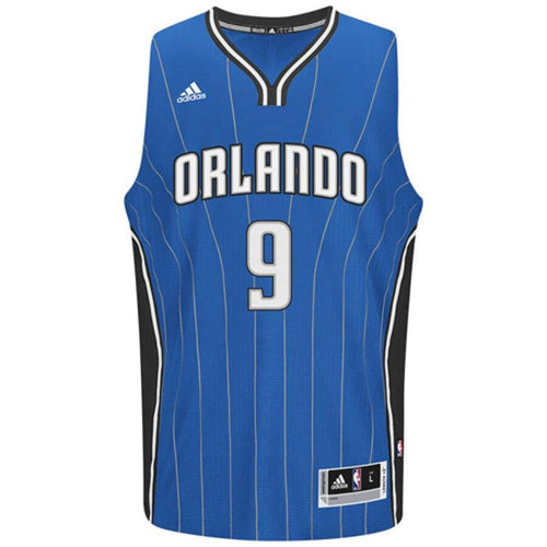 9 - Men's adidas Nikola Vucevic Blue Orlando Magic Player Swingman Road Jersey - Blue