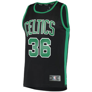 36 - Men's Fanatics Branded Marcus Smart Black Boston Celtics Fast Break Replica Jersey - Statement Edition – Black