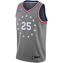 Load image into Gallery viewer, 25 -Men&#39;s Nike Ben Simmons Gray Philadelphia 76ers City Edition Swingman Jersey - Gray