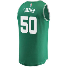 Load image into Gallery viewer, 50 - Men&#39;s Fanatics Branded P.J. Dozier Kelly Green Boston Celtics Fast Break Replica Jersey – Icon Edition - Green