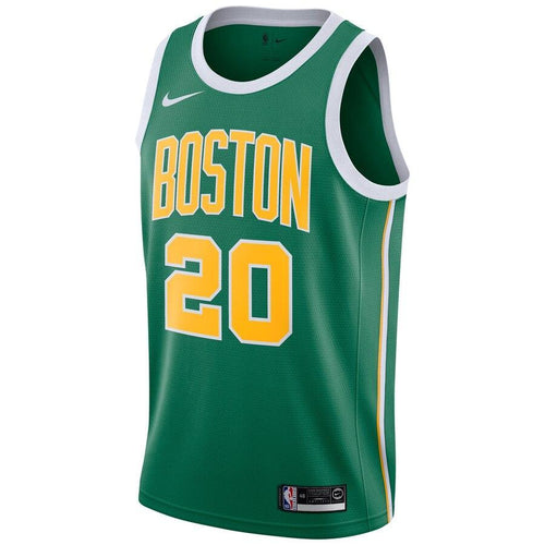 20 - Men's Nike Gordon Hayward Green Boston Celtics 2018/19 Swingman Jersey – Earned Edition - Green
